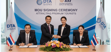 MOU signing ceremony with Tourism Authority of Thailand